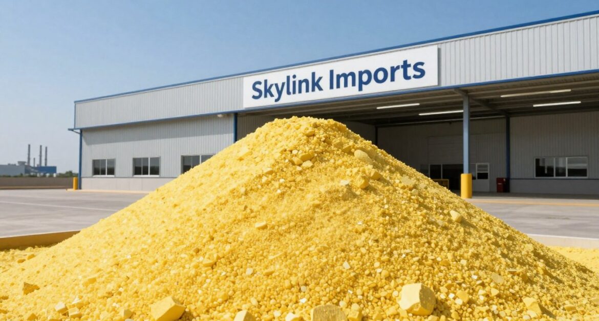 UAE’s #1 The Best & Genuine Sulphur Granules Supplier | Skylink Imports