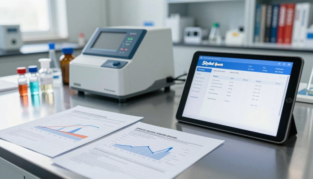 Diesel quality specifications compared with a laboratory report