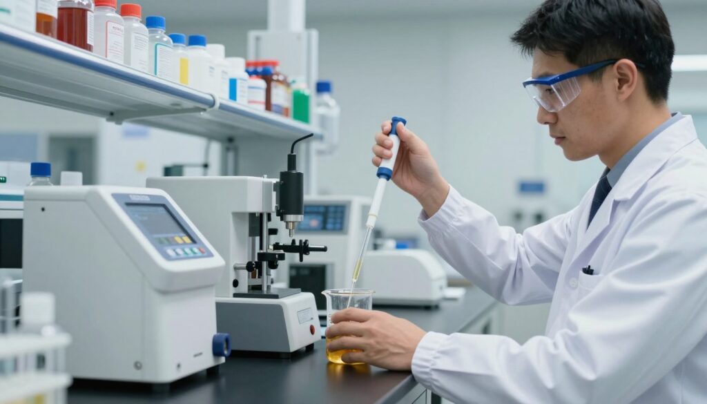EN590 10 PPM Diesel laboratory testing for fuel quality