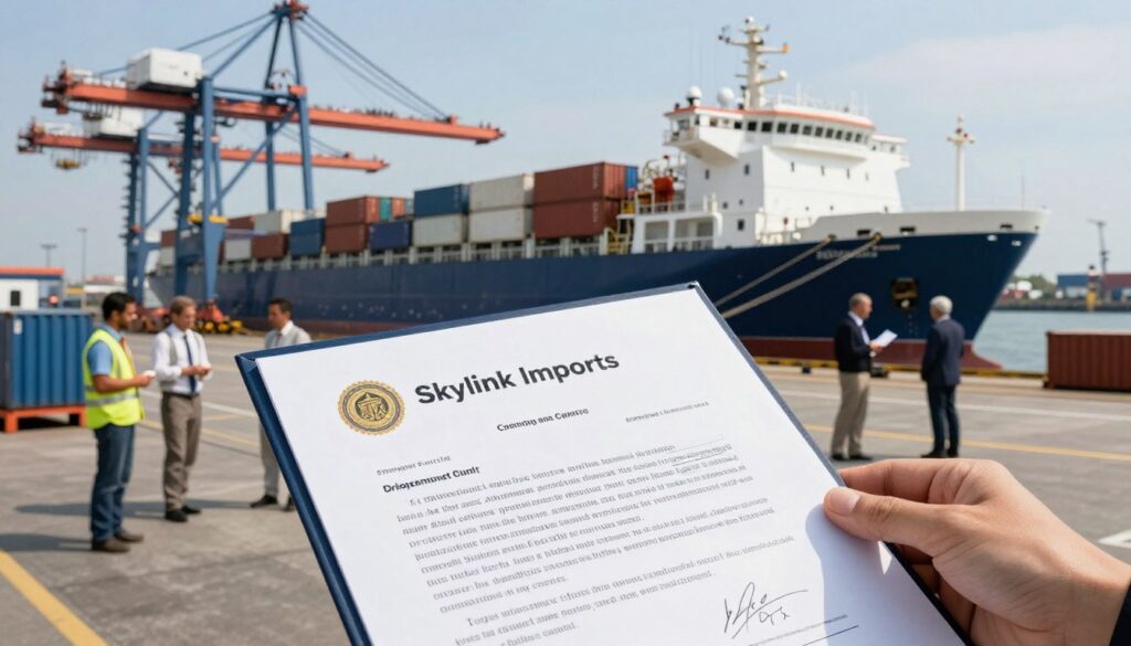 FOB Rotterdam contract specifying vessel and fuel cargo responsibilities
