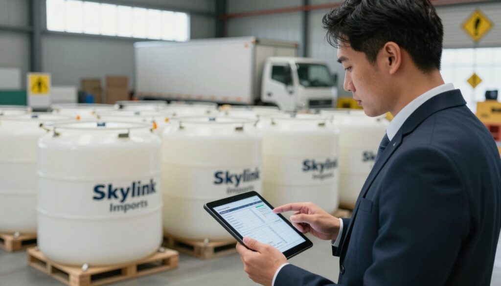 Fuel buyer reviewing cargo supply and delivery responsibilities